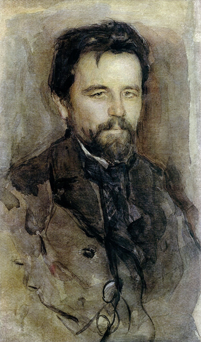 В.А. Серов. Портрет А.П. Чехова