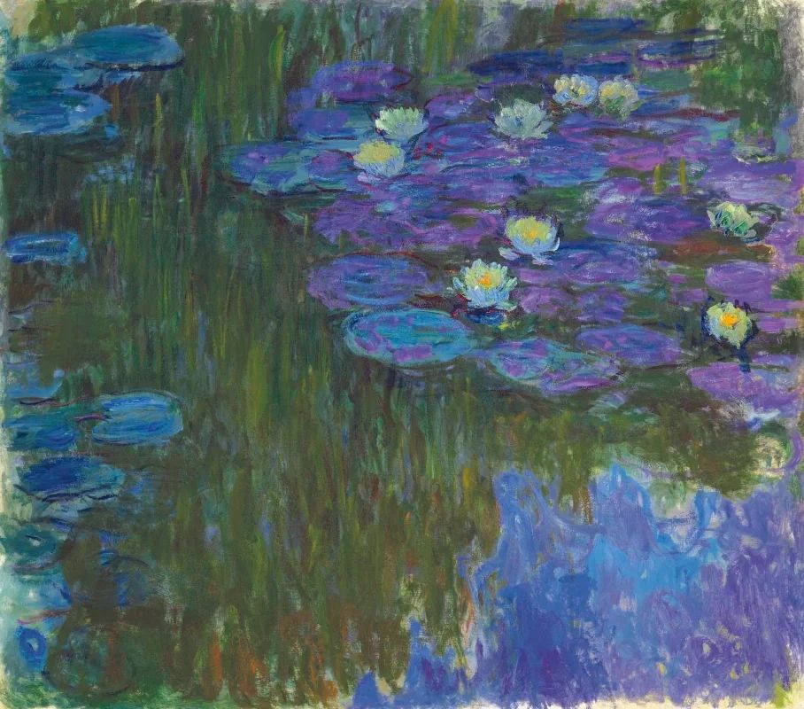 Кувшинки в цвету, 1917